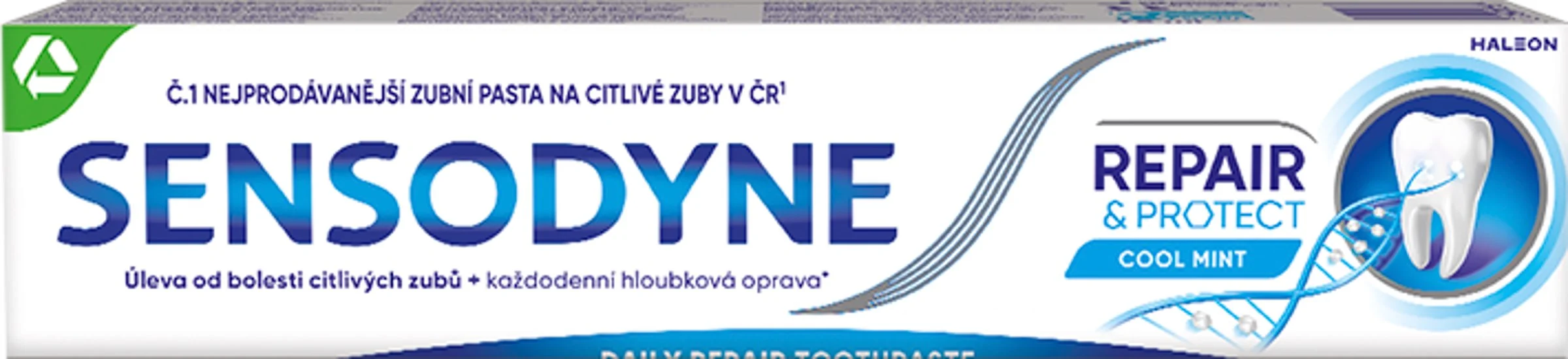 Sensodyne Repair&Protect mentol 1x75 ml, zubná pasta pre opravu citlivých zubov