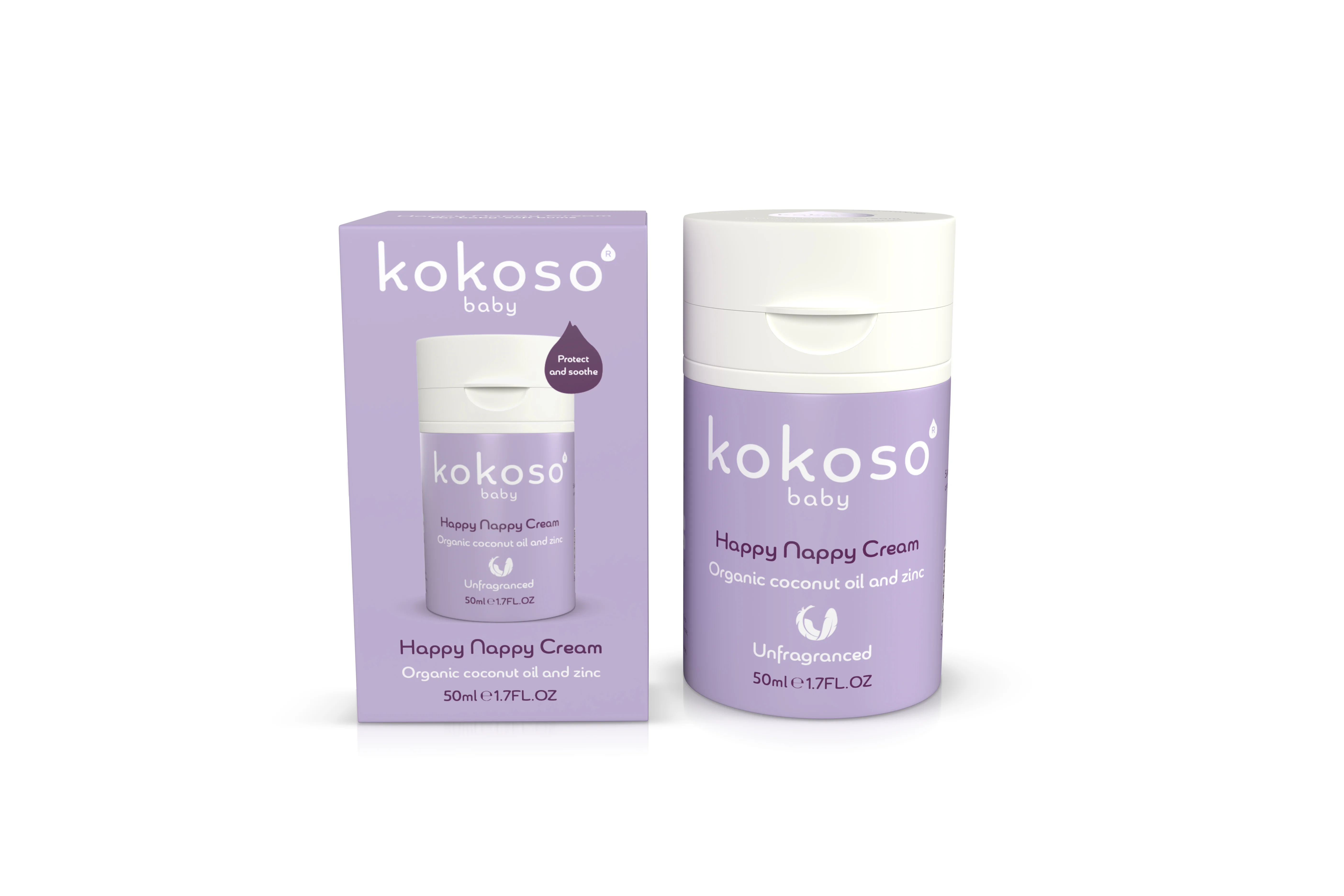 Kokoso Baby Detský krém na zapareniny 1×50 ml, , krém na zapareniny