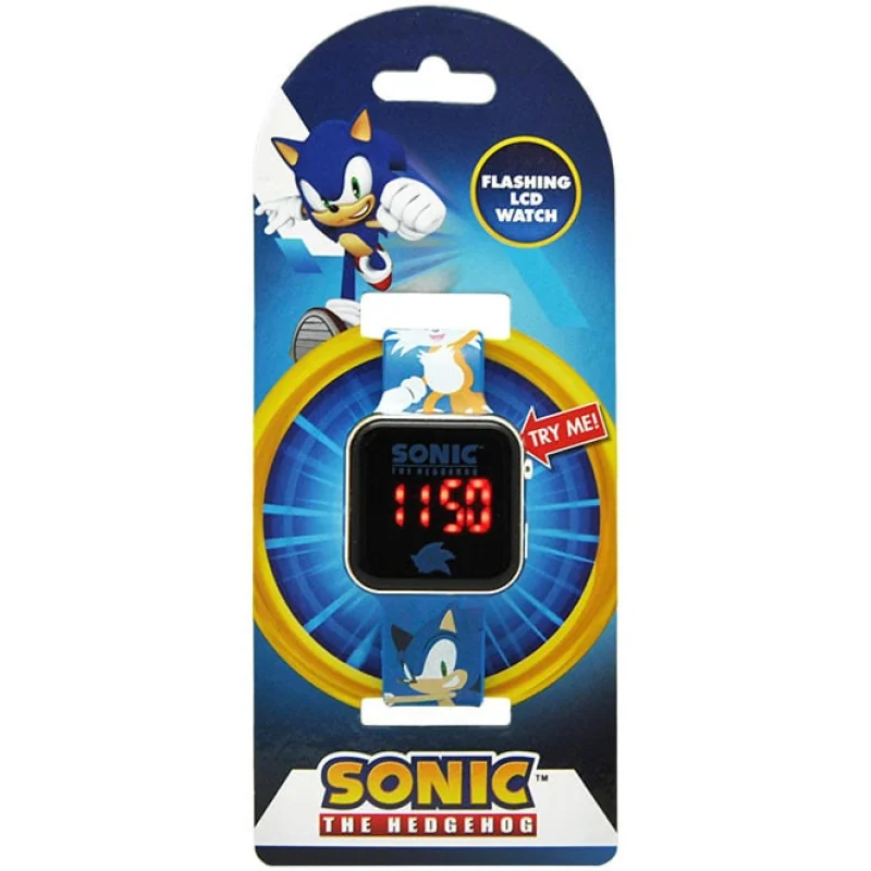 Kids Euroswan Digitálne LED hodinky - Sonic 