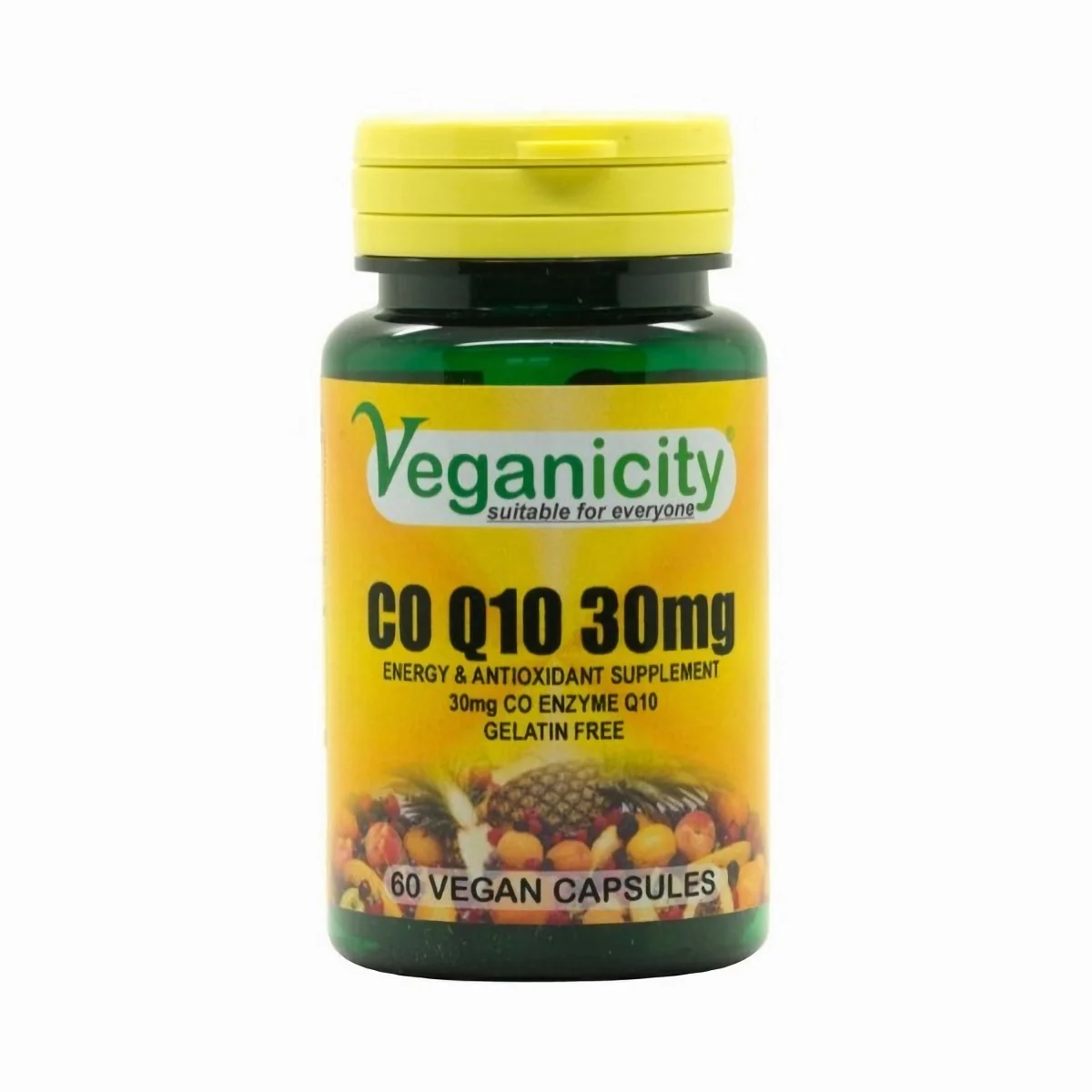 Veganicity Koenzým Q10 30mg, 60 kapsúl