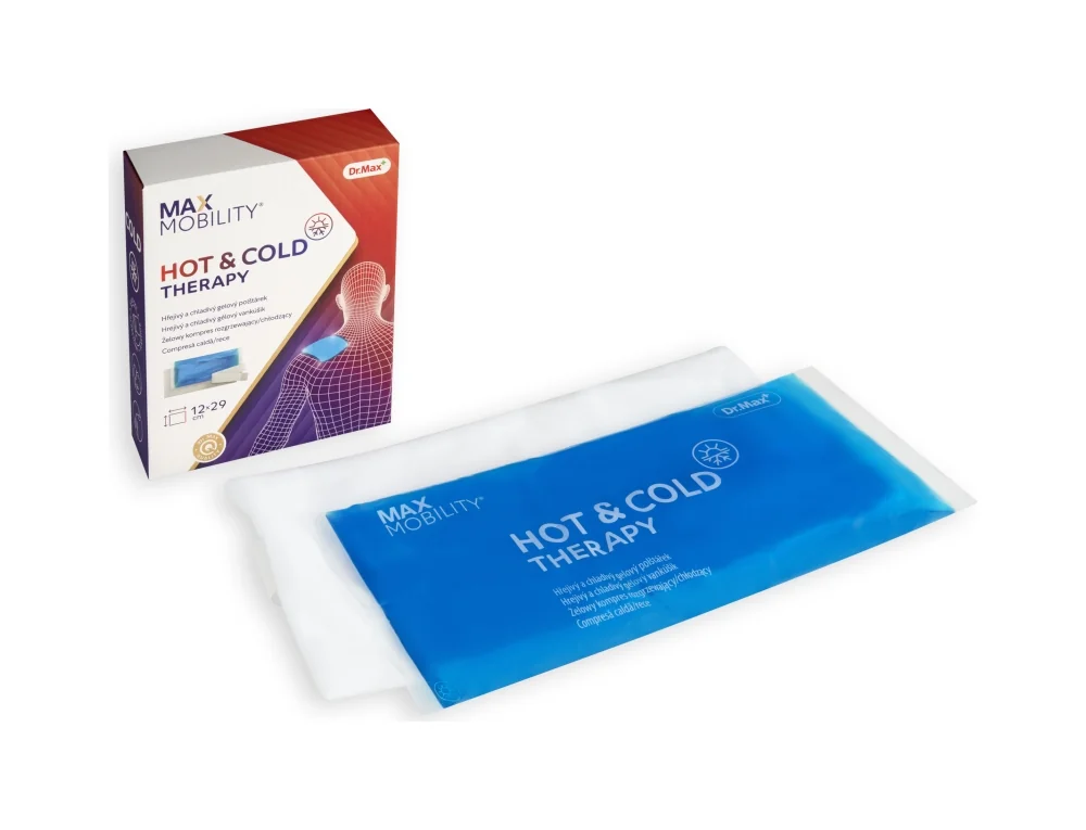 Dr. Max Hot & Cold Therapy 1×1 ks,  obklad, rozmer 12 × 29 cm