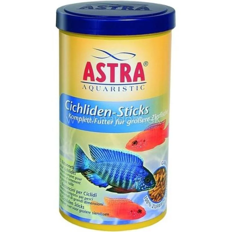 ASTRA CICHLIDEN-STICKS 250ml/ 80g kompletné krmivo pre cichlidy - plávajúce tyčinky