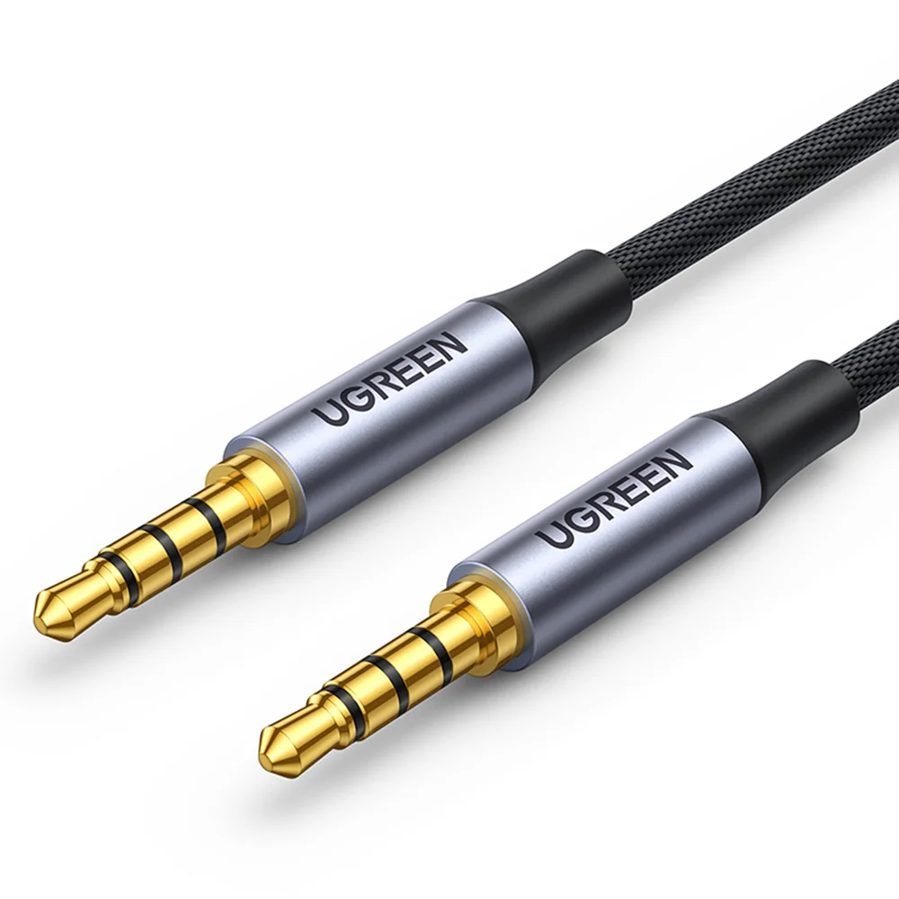 Ugreen AV183 kábel 3.5mm mini jack / 3.5mm mini jack M/M 3m, čierny 