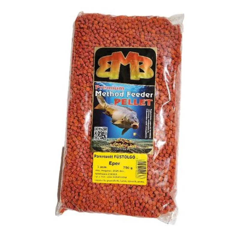 BUKI MIX Oblakotvorný Method Feeder Pelet 3mm/ 750g- Jahoda