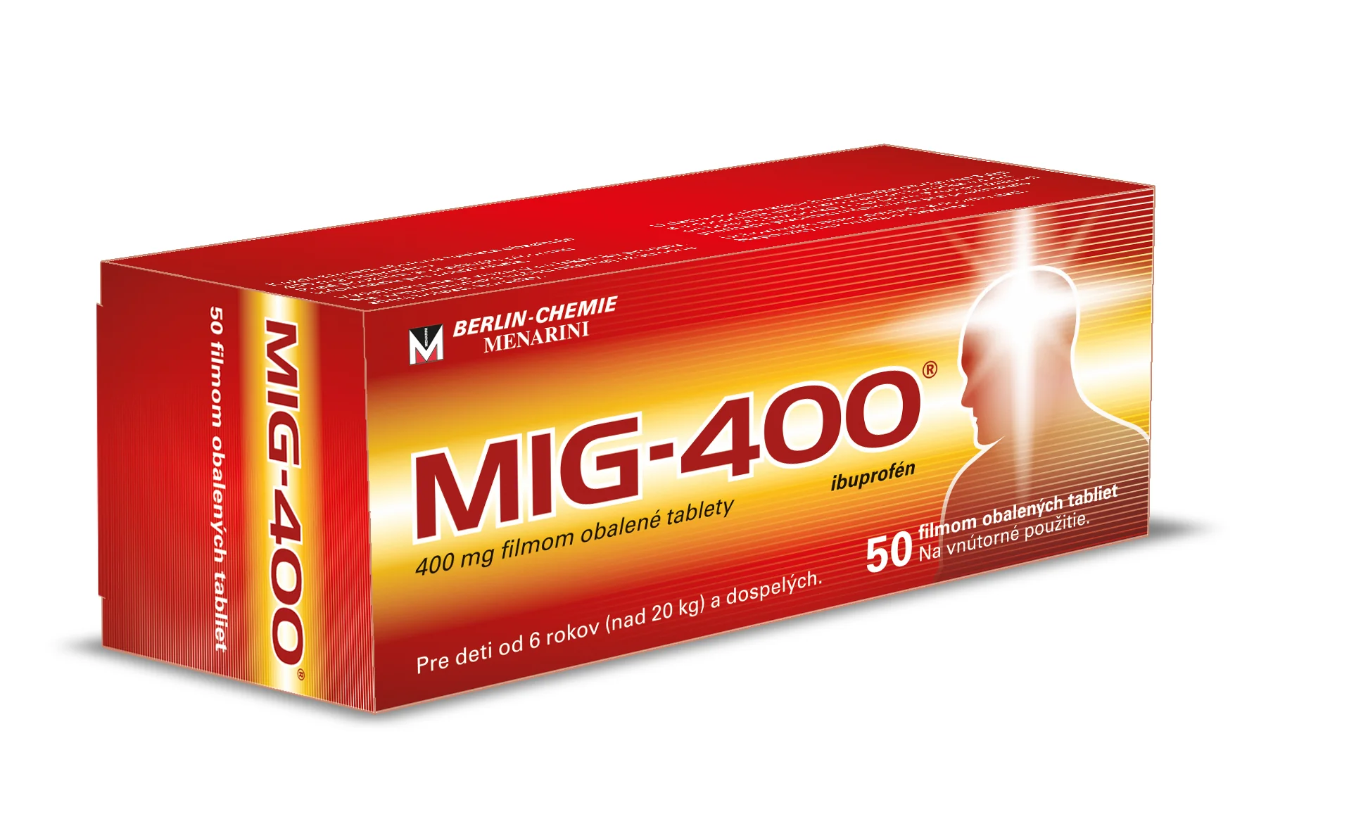 MIG 400 mg 1×50 tbl, liek