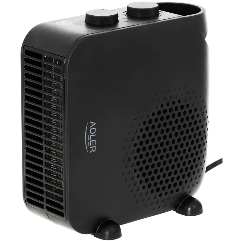 Teplovzdušný ventilátor Adler AD 7725 black