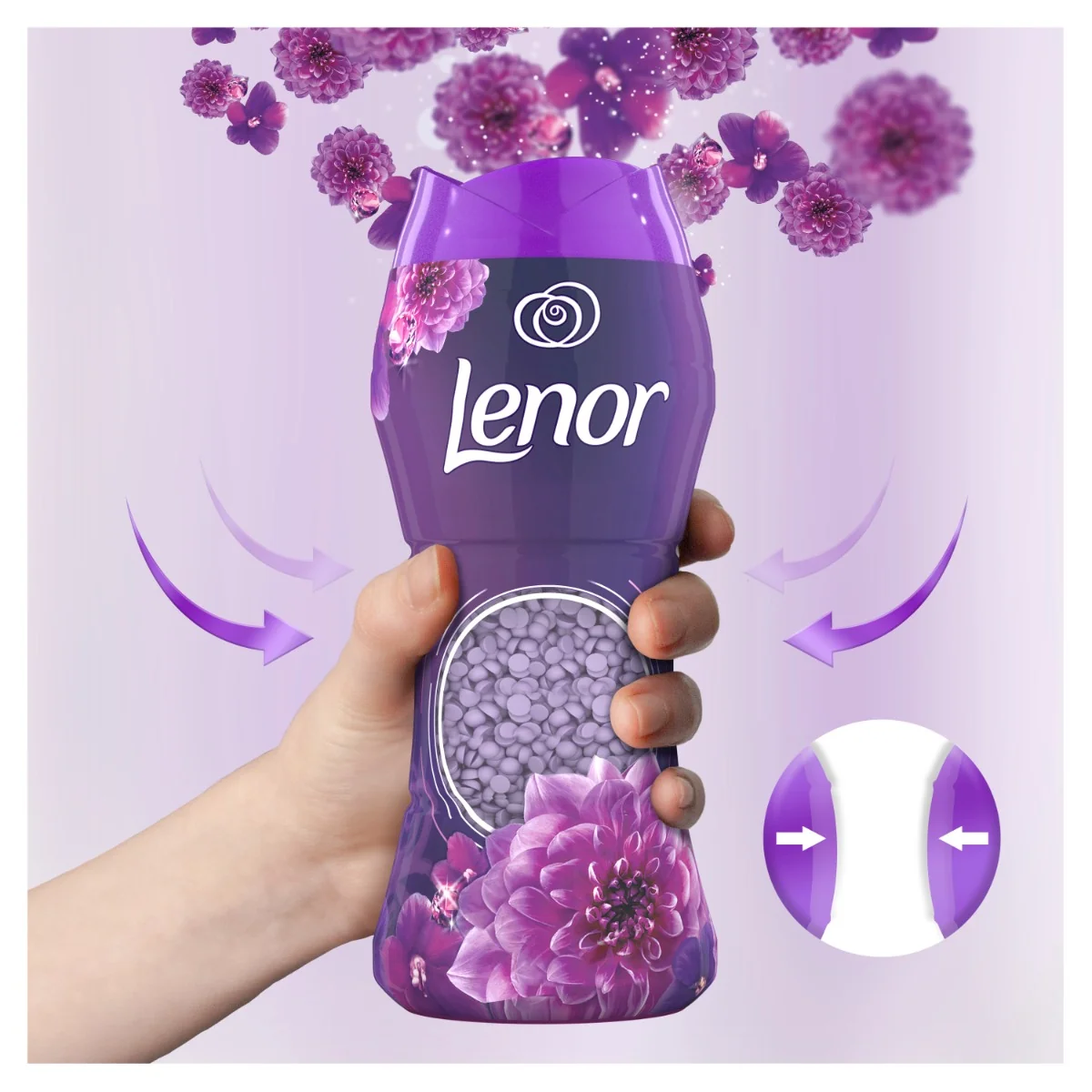 Lenor Beads 210g  Amethyst flower 1×210 g, vonné perličky