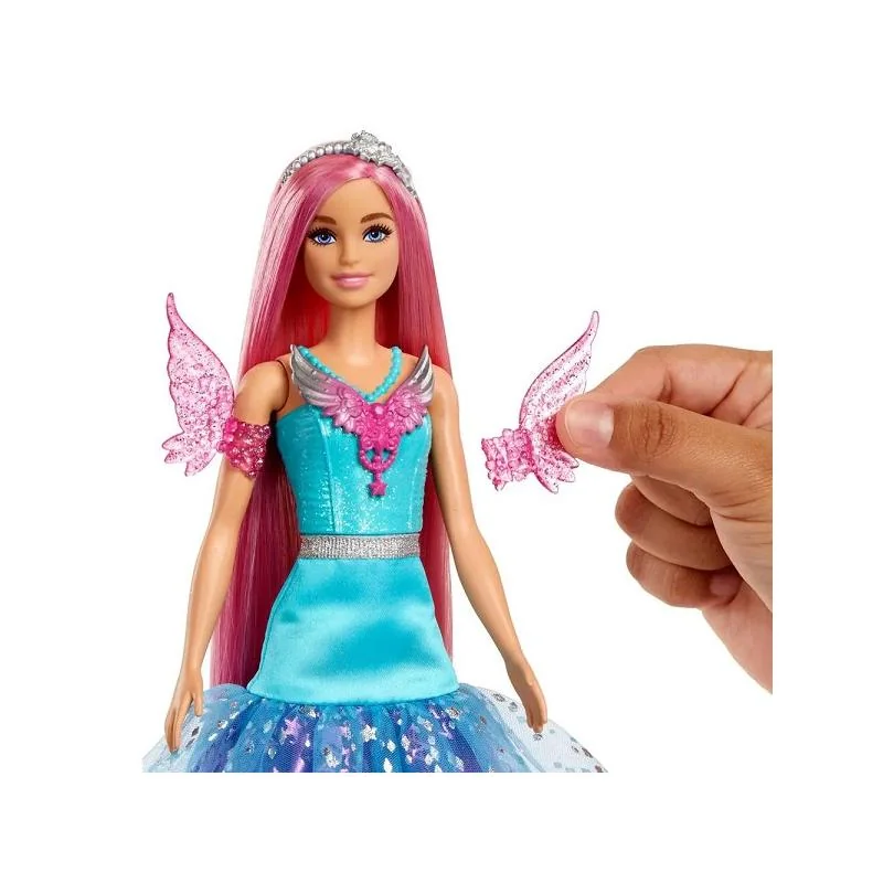 Mattel Barbie a dotyk kúzla bábika Malibu s 2 miláčikmi  