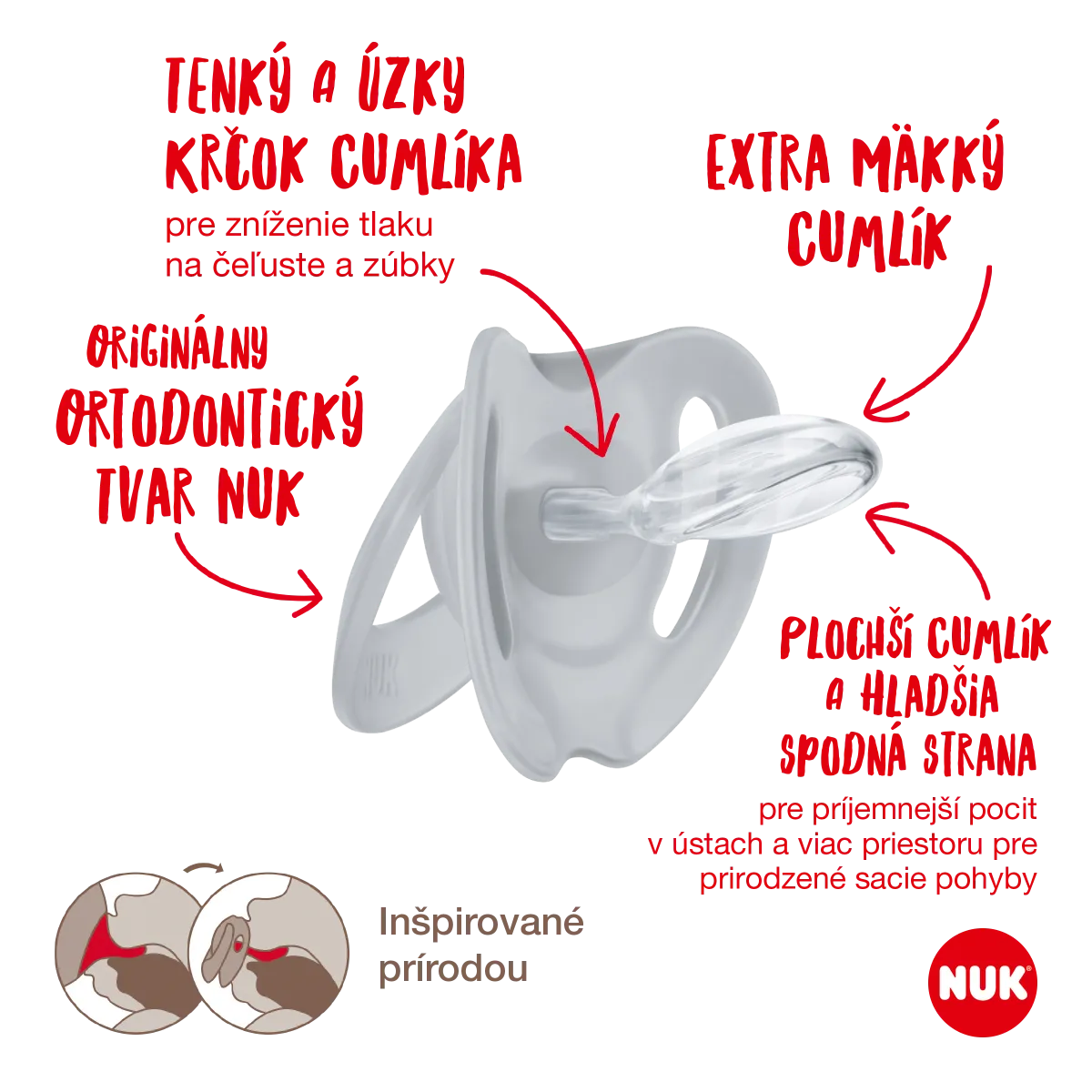 NUK CUMLIK STAR DEN & NOC 6-18M 2KS 1×2 ks, cumlík 6-18m