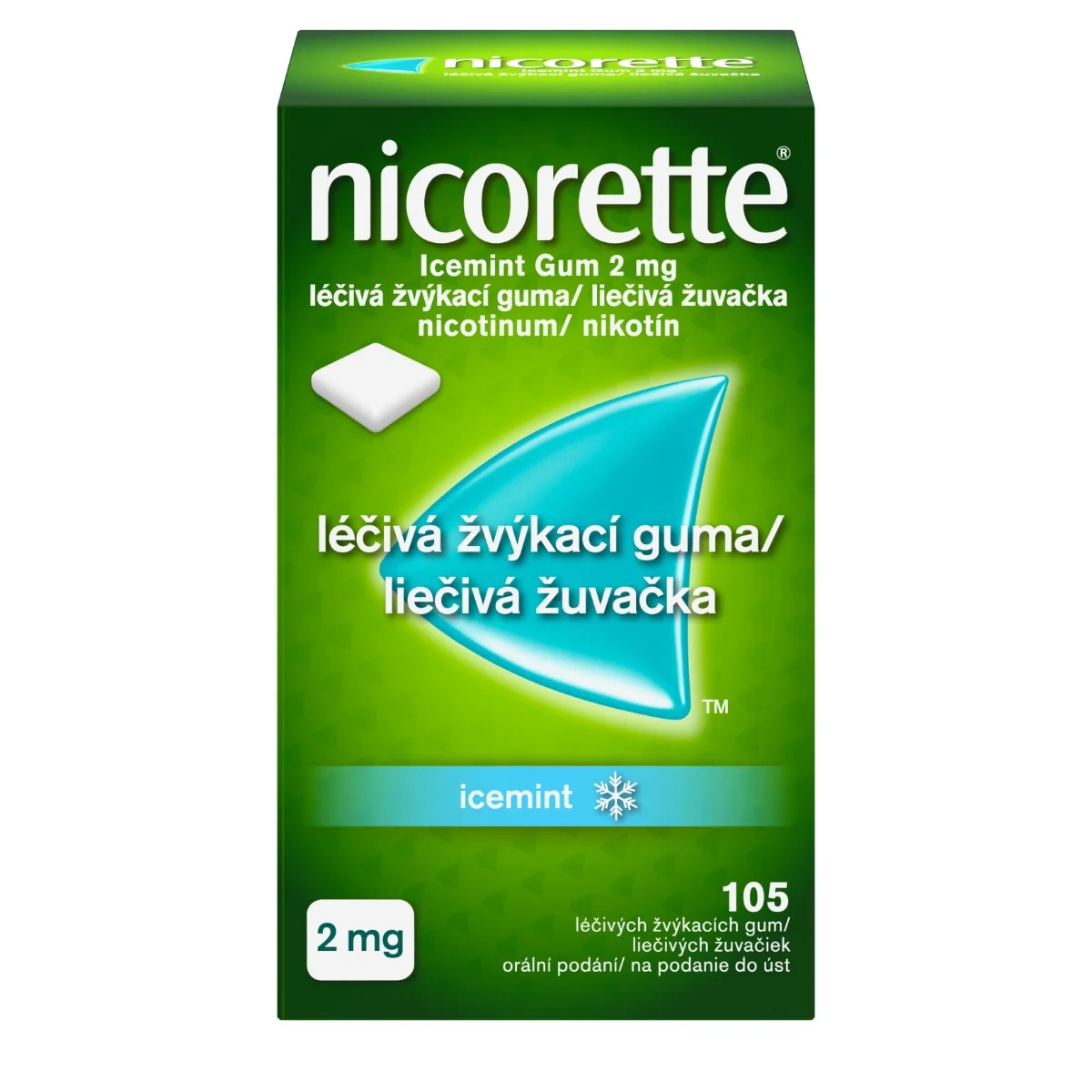 Nicorette Icemint Gum 2 mg