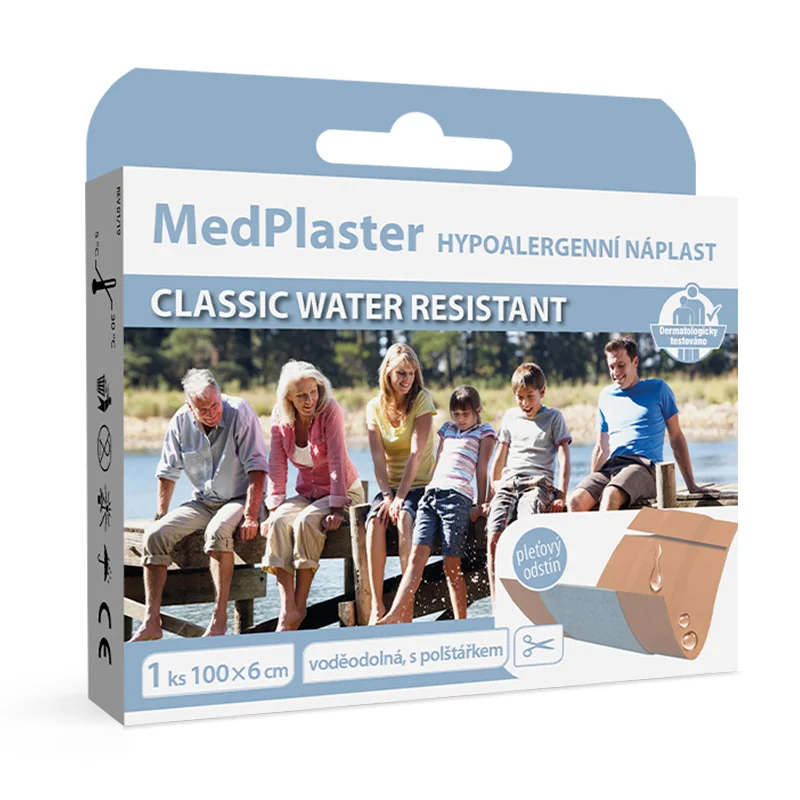 MedPlaster Náplasť CLASSIC WATER RESISTANT