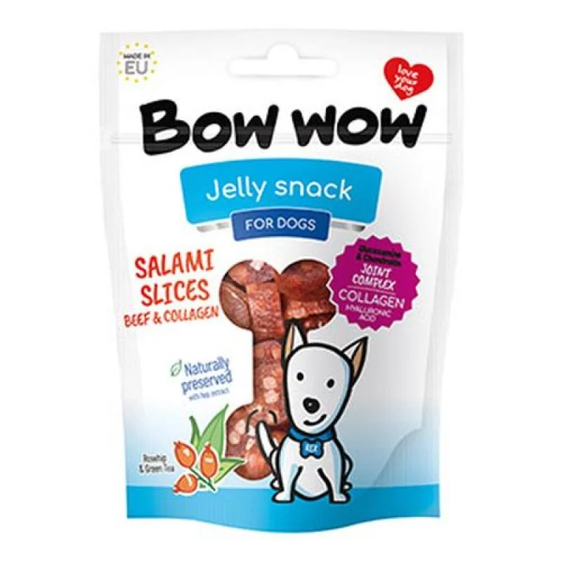 BOW WOW Salámové kolieska hovädzie 80g 