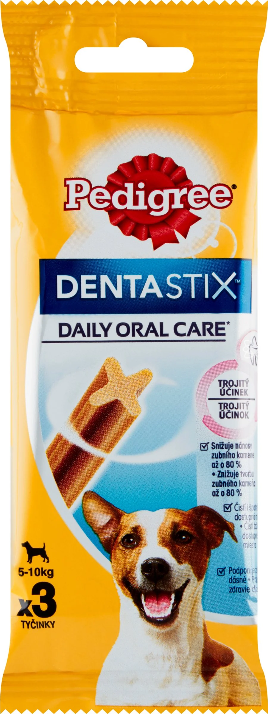 PEDIGREE pochúťka DentaStix Small 3pack 1×3 ks, pochúťka pre psy