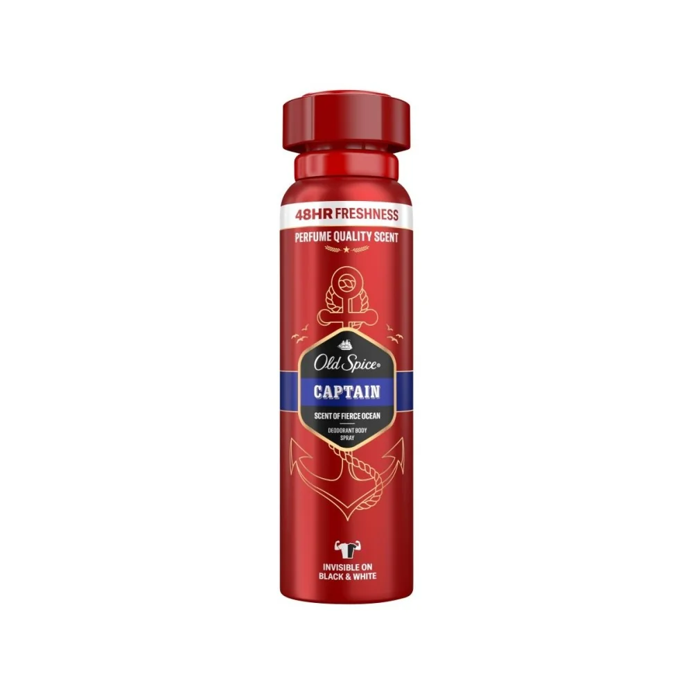 Old Spice Spray 150ml Captain 1×150 ml, dezodorant