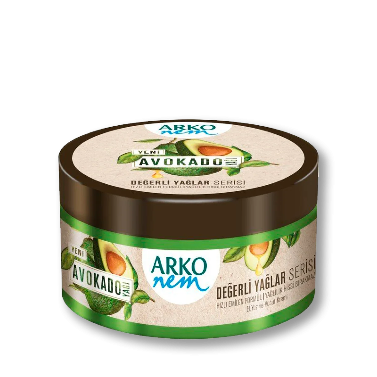 Krém na ruky a tvár Arko Nem Avocado Oil 250ml