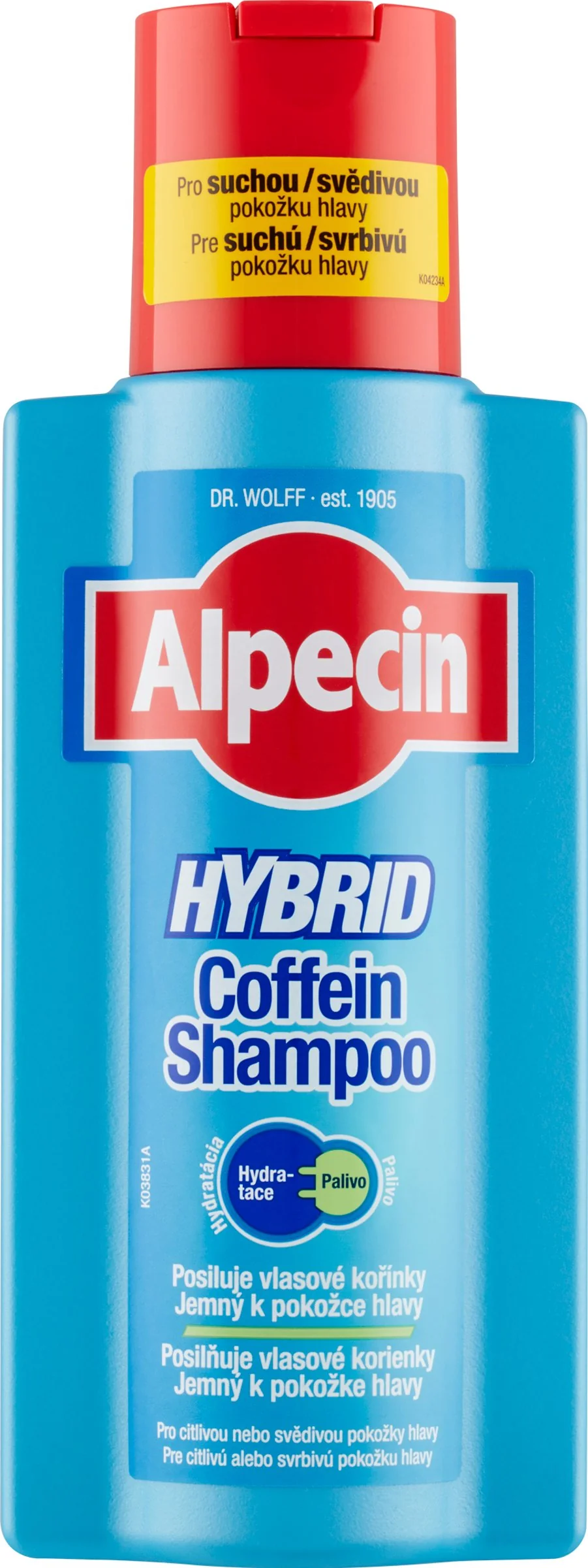 ALPECIN HYBRID Coffein Shampoo