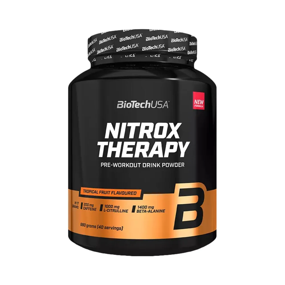 BioTech USA Nitrox Therapy 680 g modré hrozno