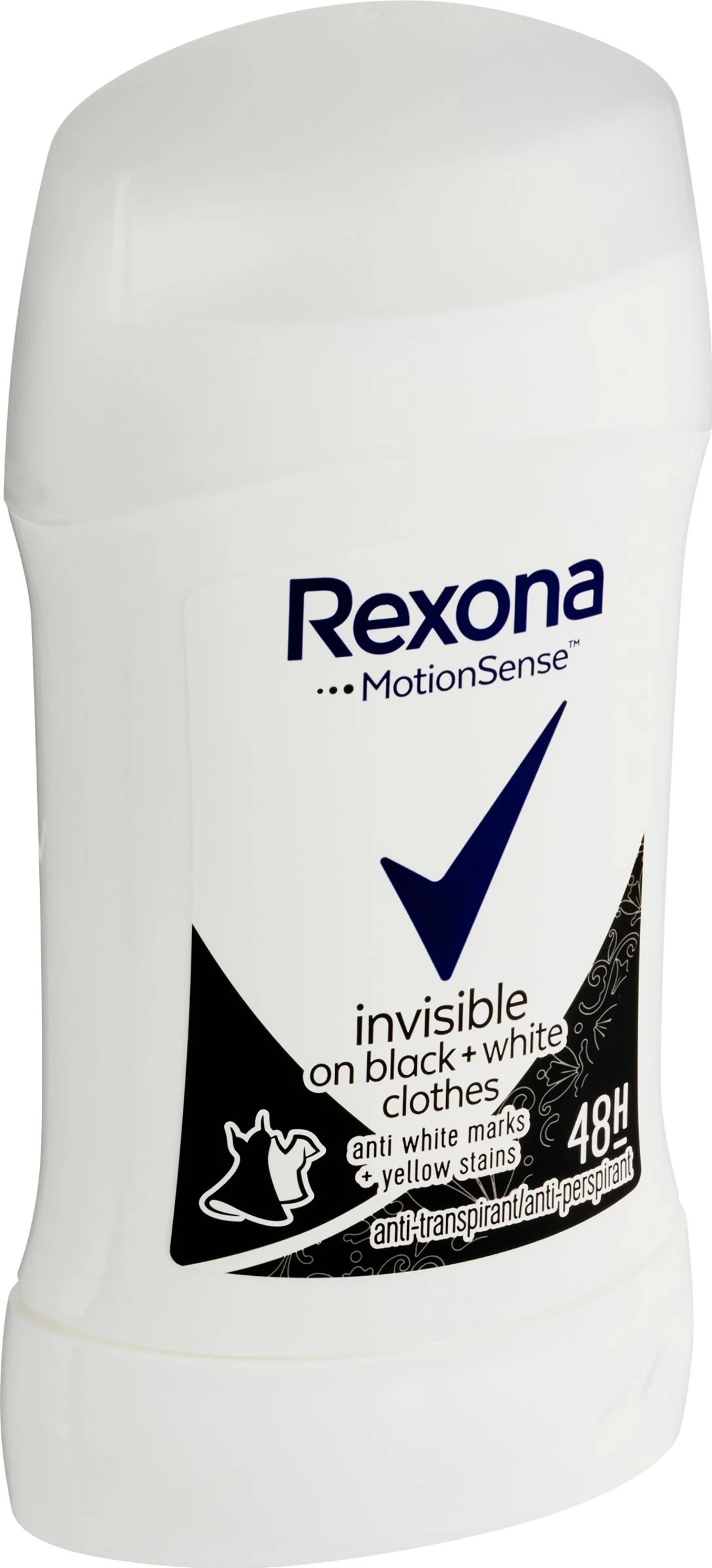 Rexona antiperspirant stick  Inv.Black & White 1×40 ml, antiperspirant