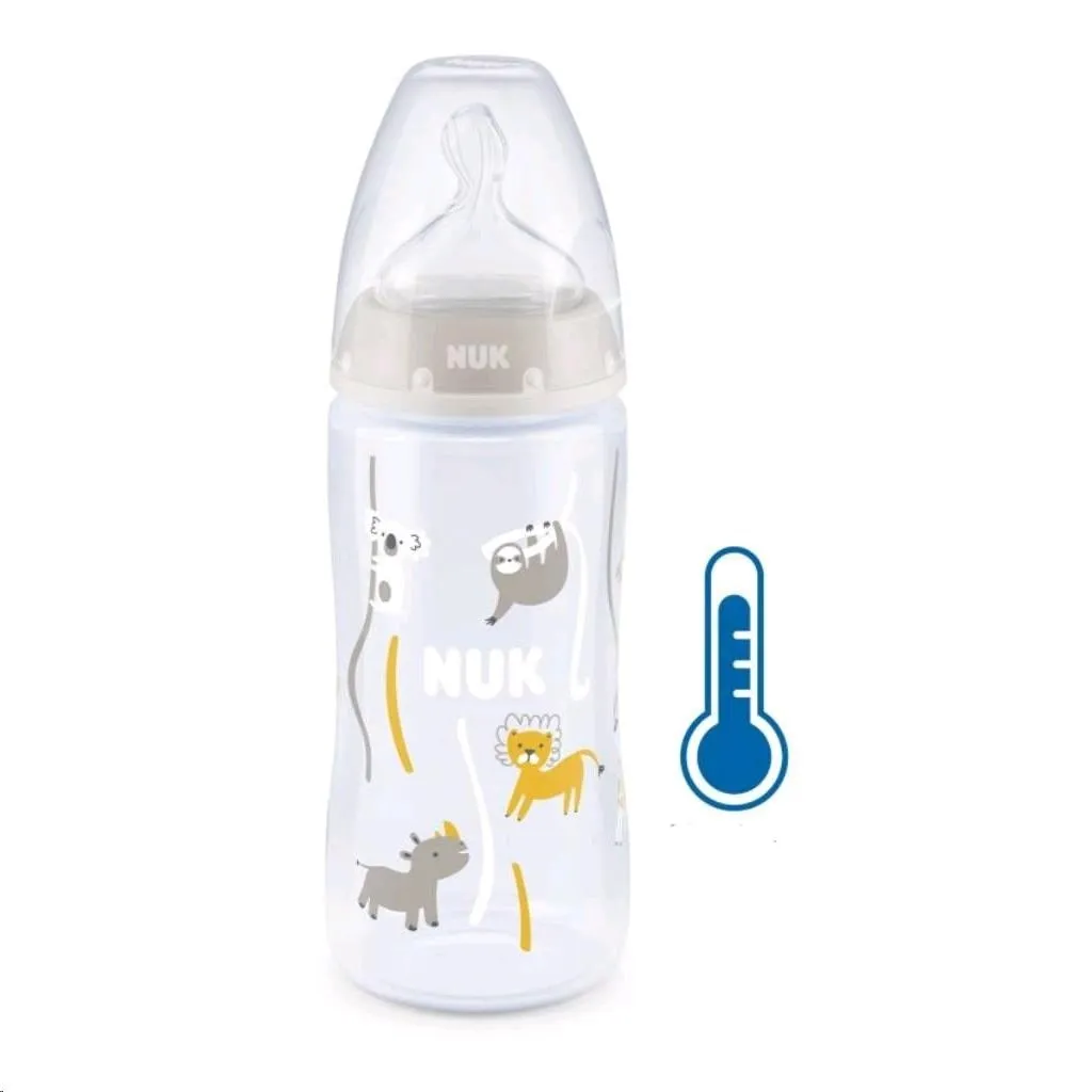 Dojčenská fľaša NUK FC+Temperature Control 300 ml BOX-Flow Control 