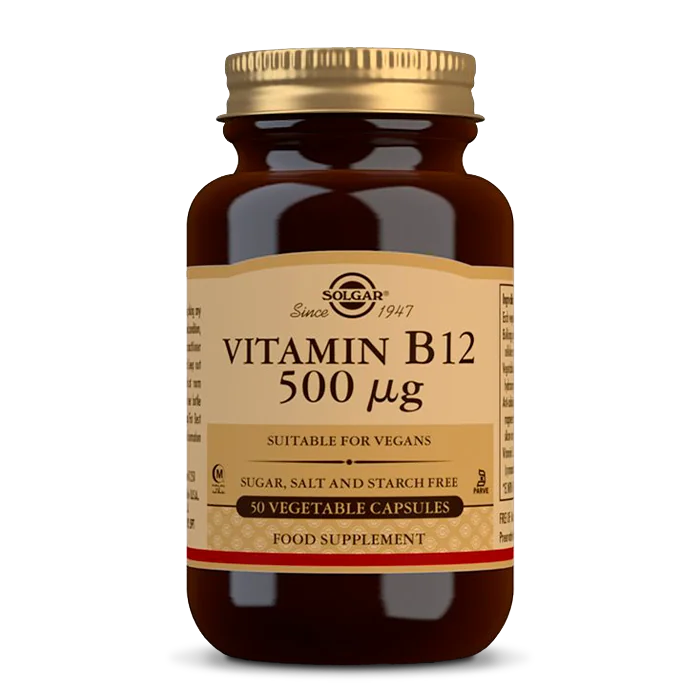 Solgar Vitamín B12 500 μg 50 kapsúl