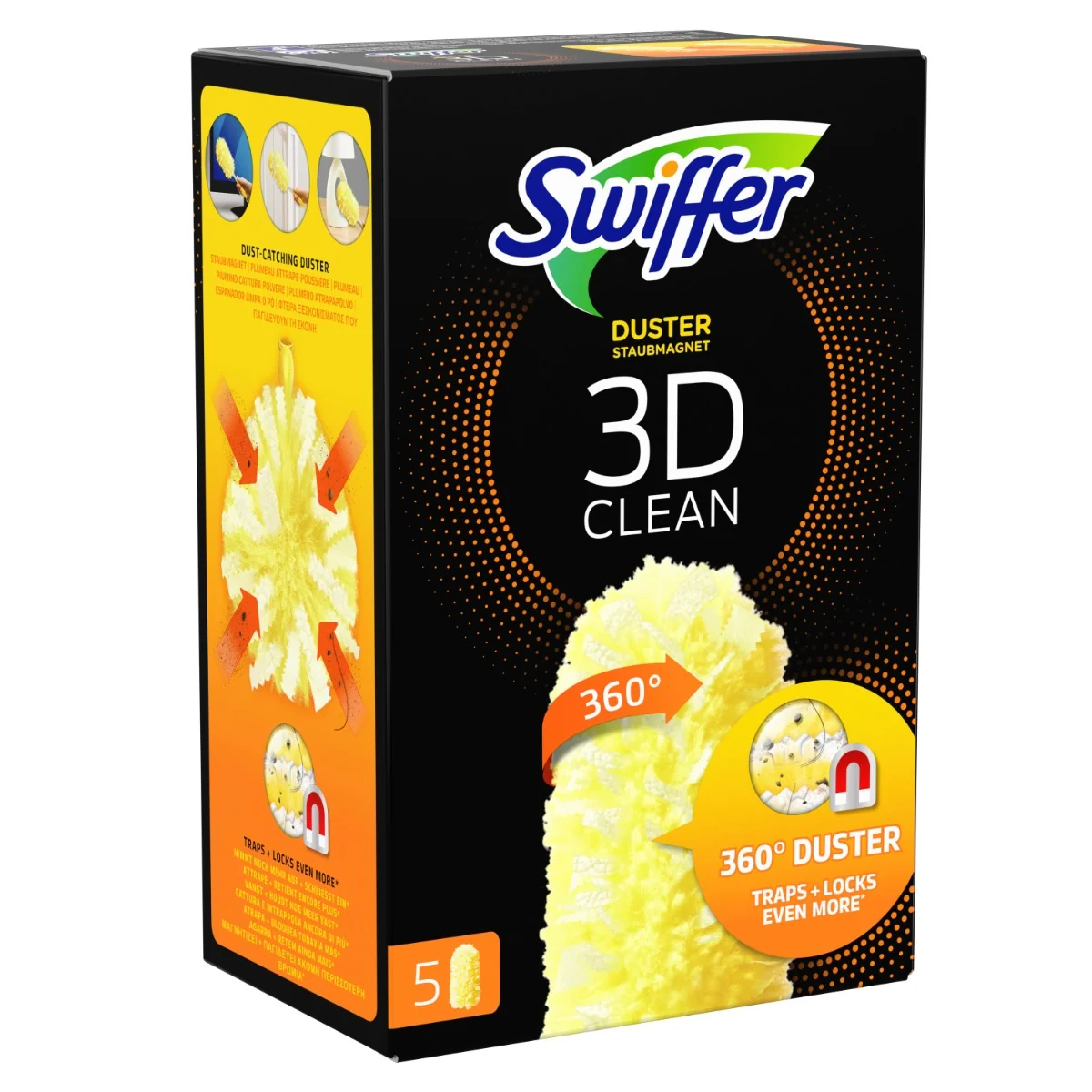 Swiffer Duster prachovka 360 náhrady 5 ks 1×5 ks, náhrady na prachovku