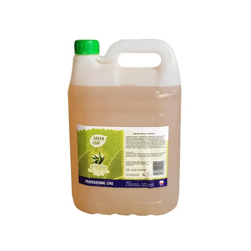 Bio šampón s Aloe vera Green Leaf 5 litrov