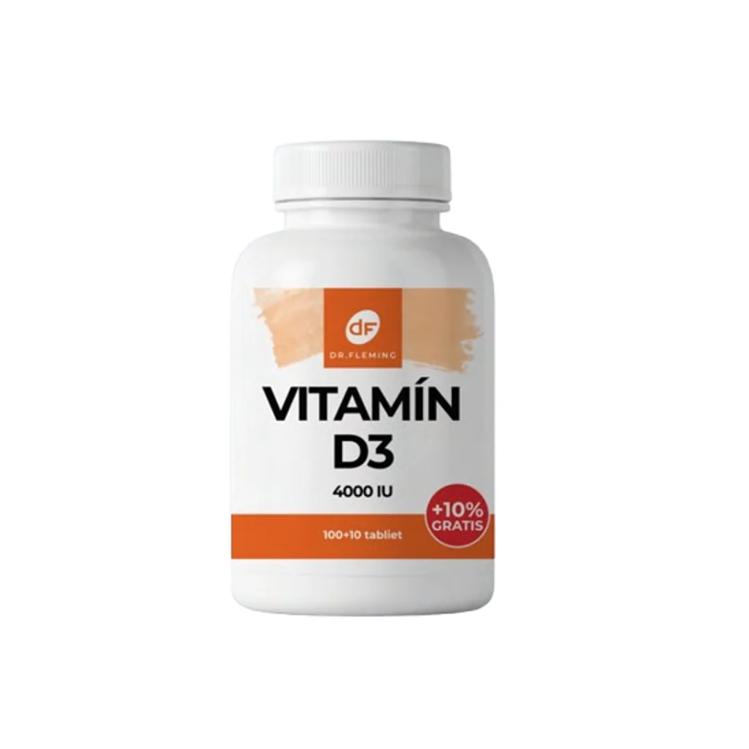 DR. FLEMING Vitamín D3 4000IU +10% gratis 110ks