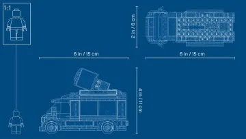 LEGO® City 60253 Zmrzlinárske auto 1×1 ks, lego stavebnica