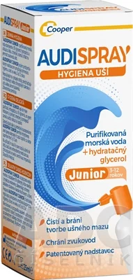 AUDISPRAY JUNIOR SPREJ NA UŠNÚ HYGIENU