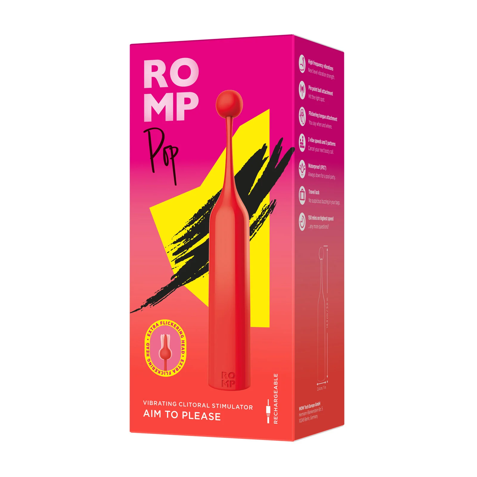 Stimulátor klitorisu - Romp Pop 