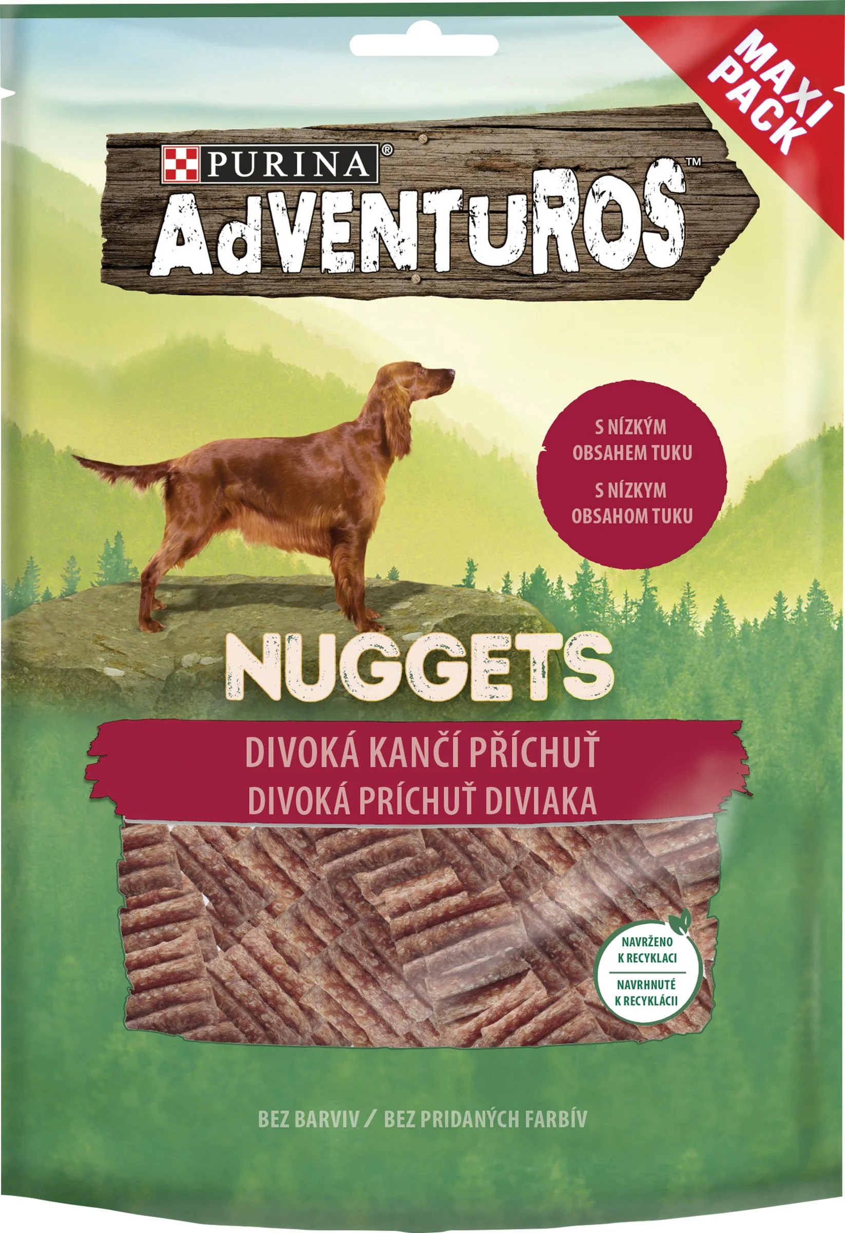 ADVENTUROS Nuggets 4x300g s príchuťou diviaka