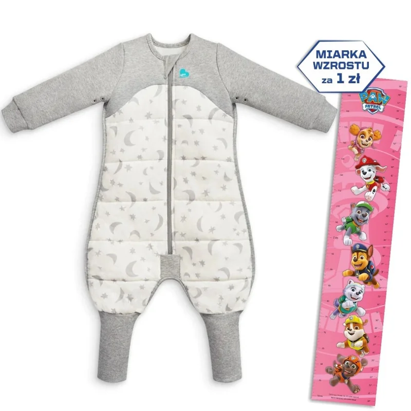 Love To Dream, Pyžamo, Etapa 3,  2,5 TOG, 6-12m, biela/mesiačik LTD-L4029266WHT6M