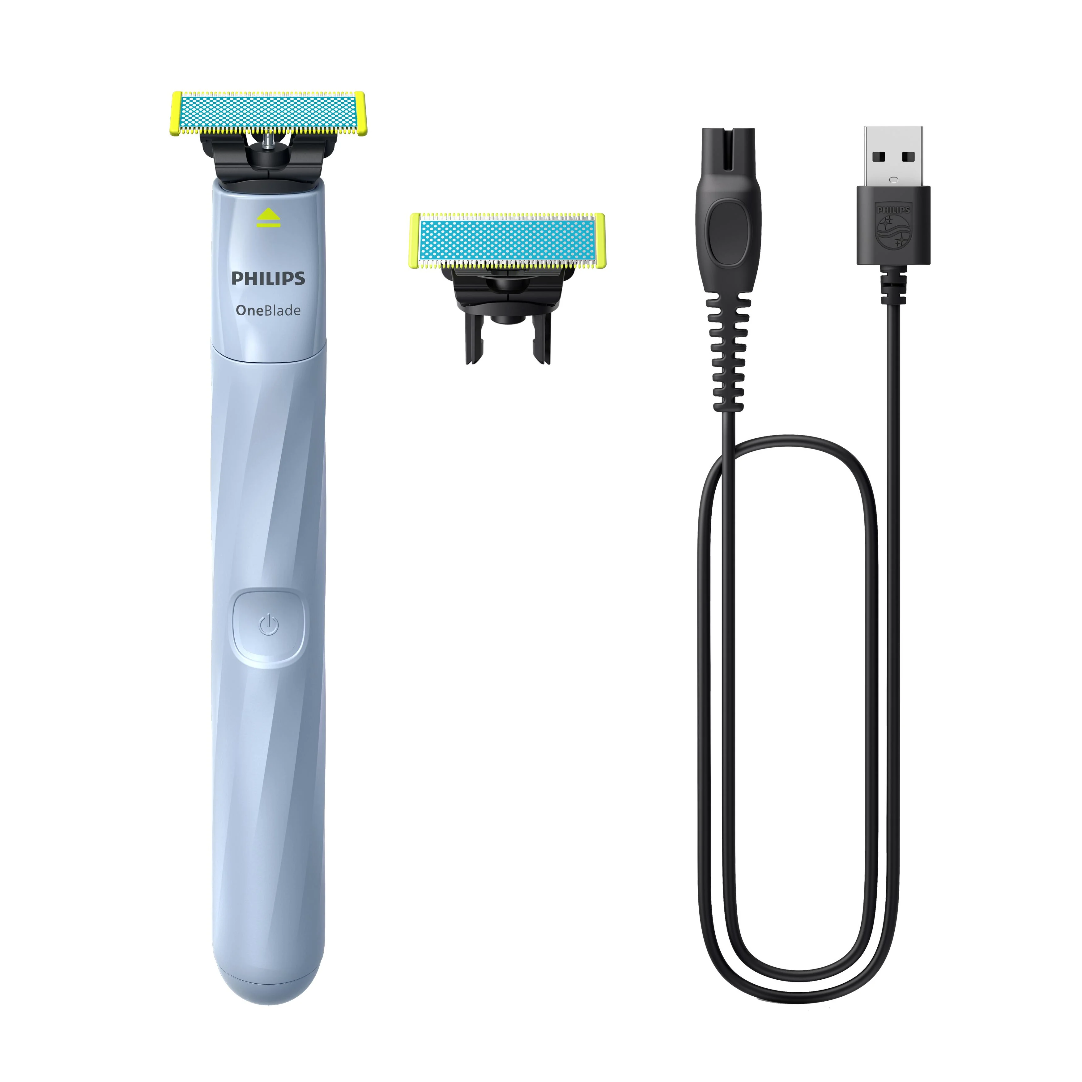 Philips OneBlade First Shave na tvár + extra čepeľ anti-friction QP1324/30 1×1 ks, holiaci strojček