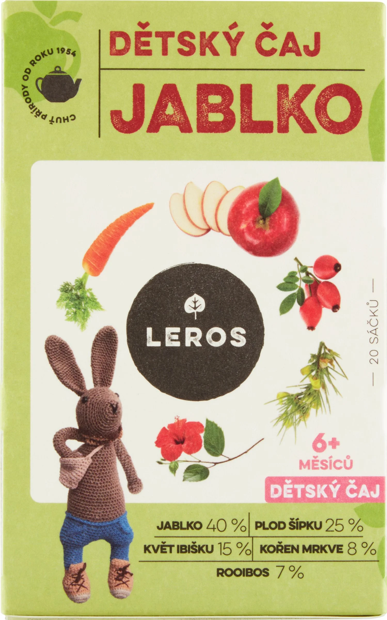 LEROS Detský čaj - jablko