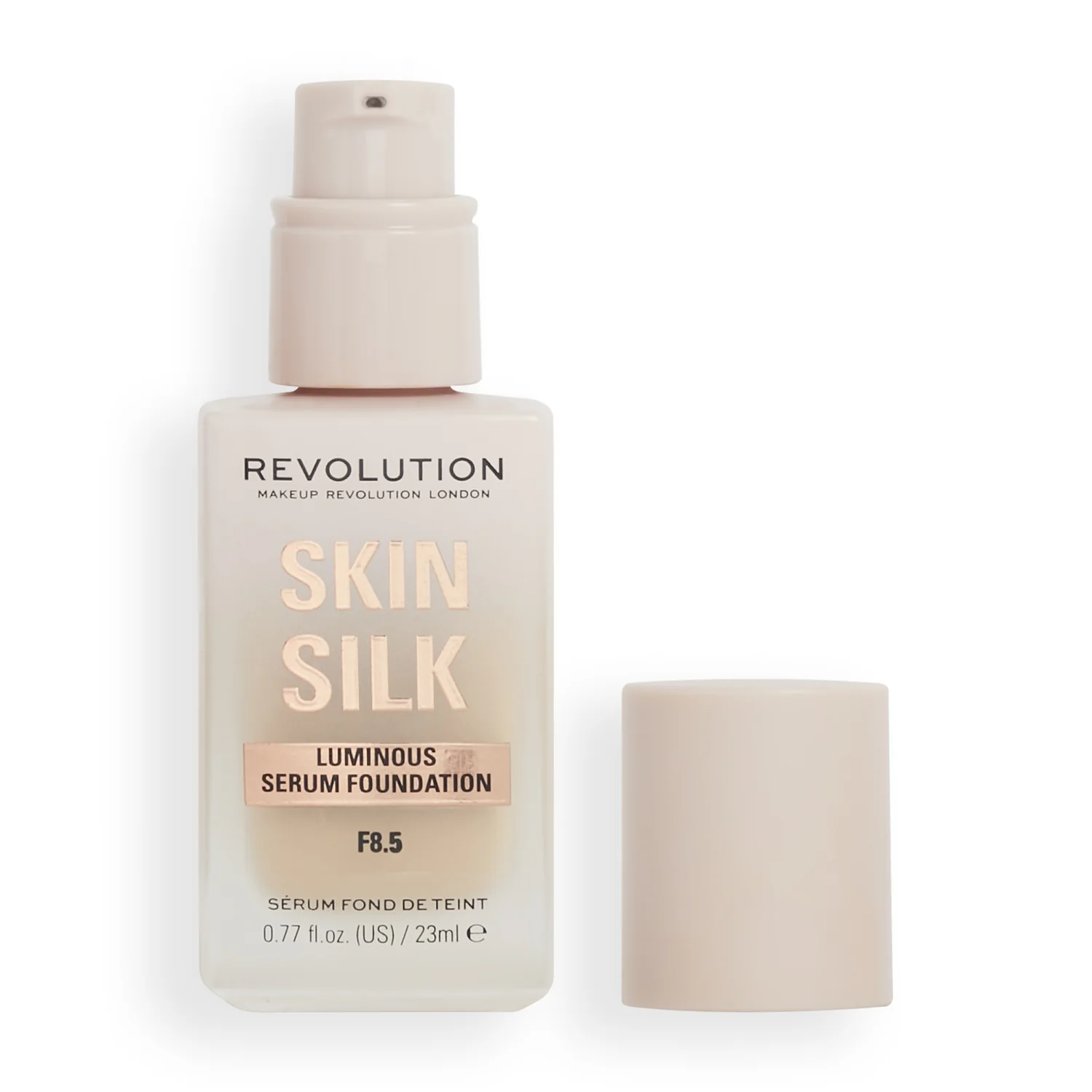 Revolution, Skin Silk Serum Foundation F8.5 1×23 ml, make-up