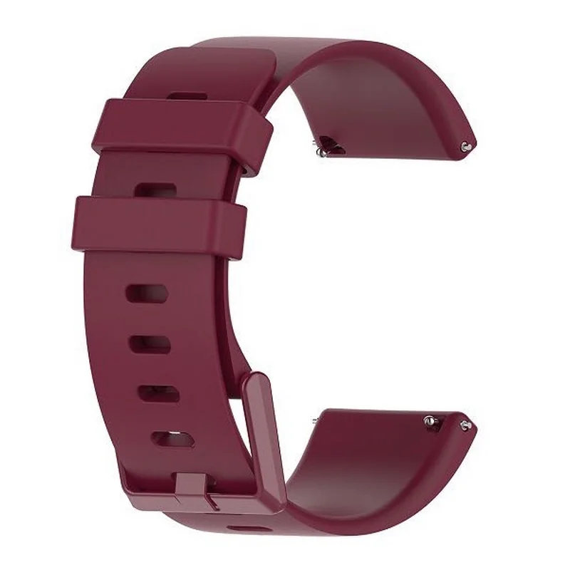 BStrap Silicone (Large) remienok na Fitbit Versa / Versa 2, wine red