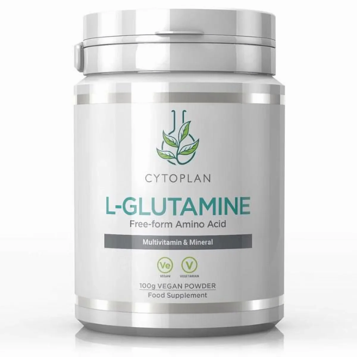 Cytoplan L-glutamín vegan prášok, 100 g 