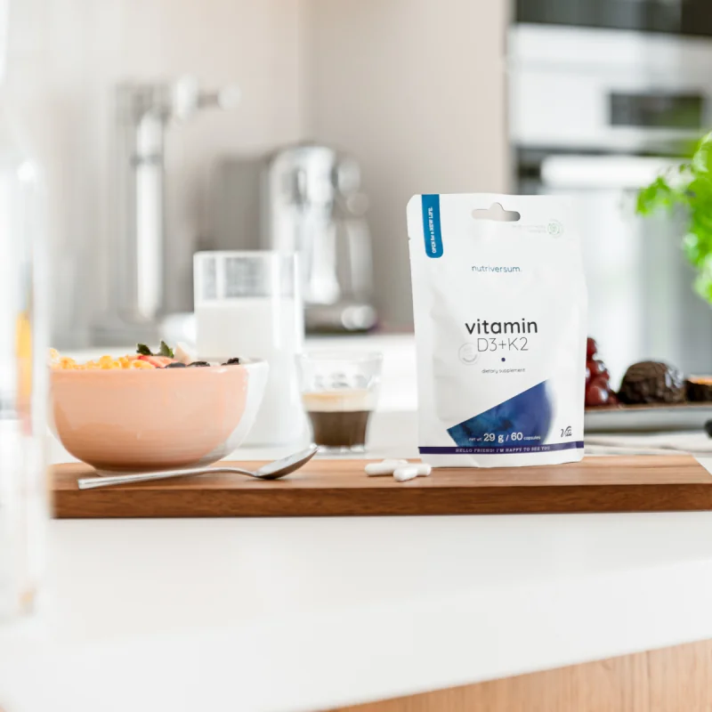 Nutriversum - VITA - Vitamín D3+K2 Veľkosť 60 kapsúl