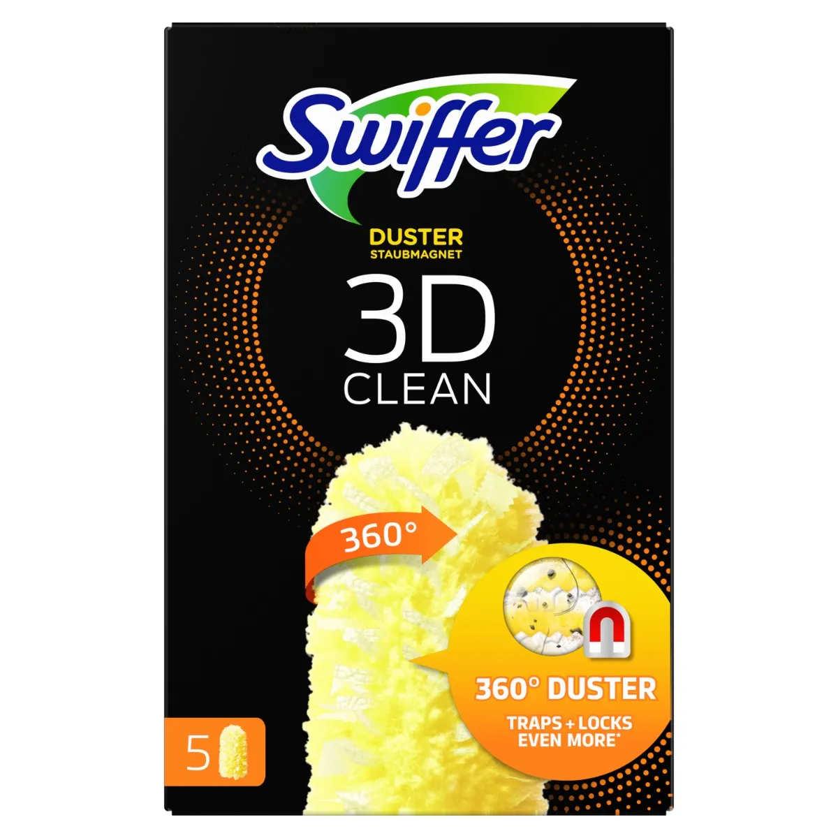 Swiffer Duster prachovka 360 náhrady 5 ks 1×5 ks, náhrady na prachovku