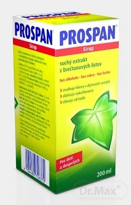 PROSPAN Rastlinný sirup proti kašľu