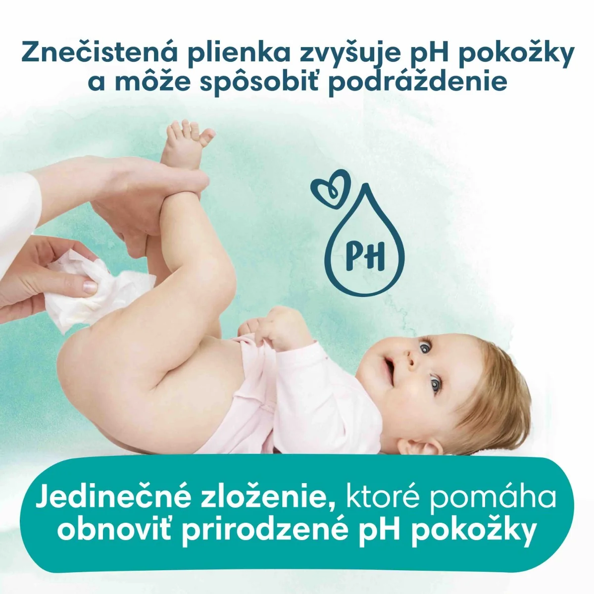 Pampers Harmonie Protect & Care detské vlhčené obrúsky 3×44 ks, vlhčené obrúsky