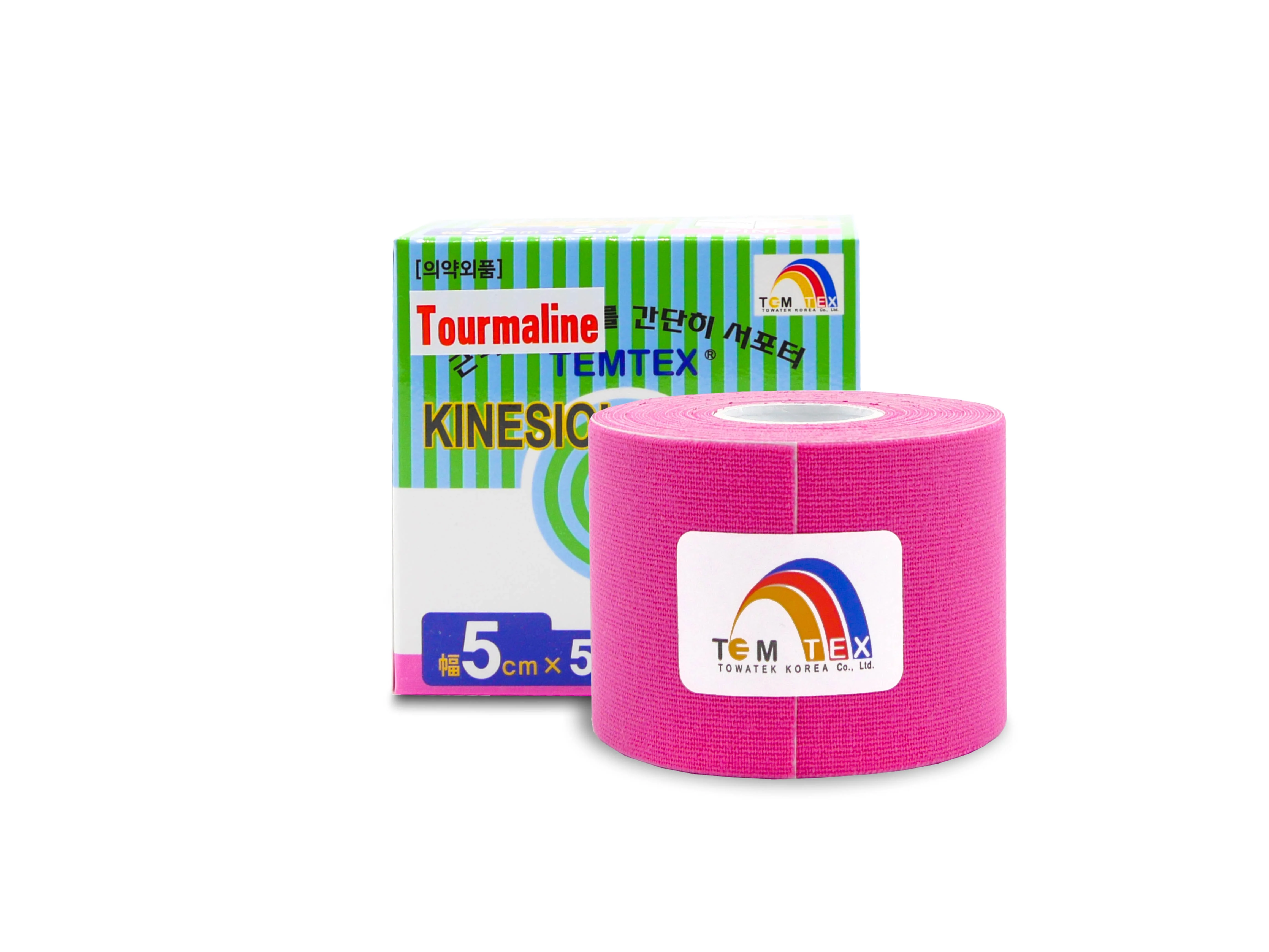 TEMTEX tape Tourmaline 5 cm x 5 m ružový