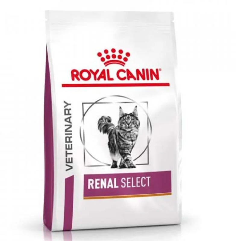 ROYAL CANIN VHN CAT RENAL SELECT 4kg -suché krmivo pre mačky s chronickým zlyhaním obličiek 