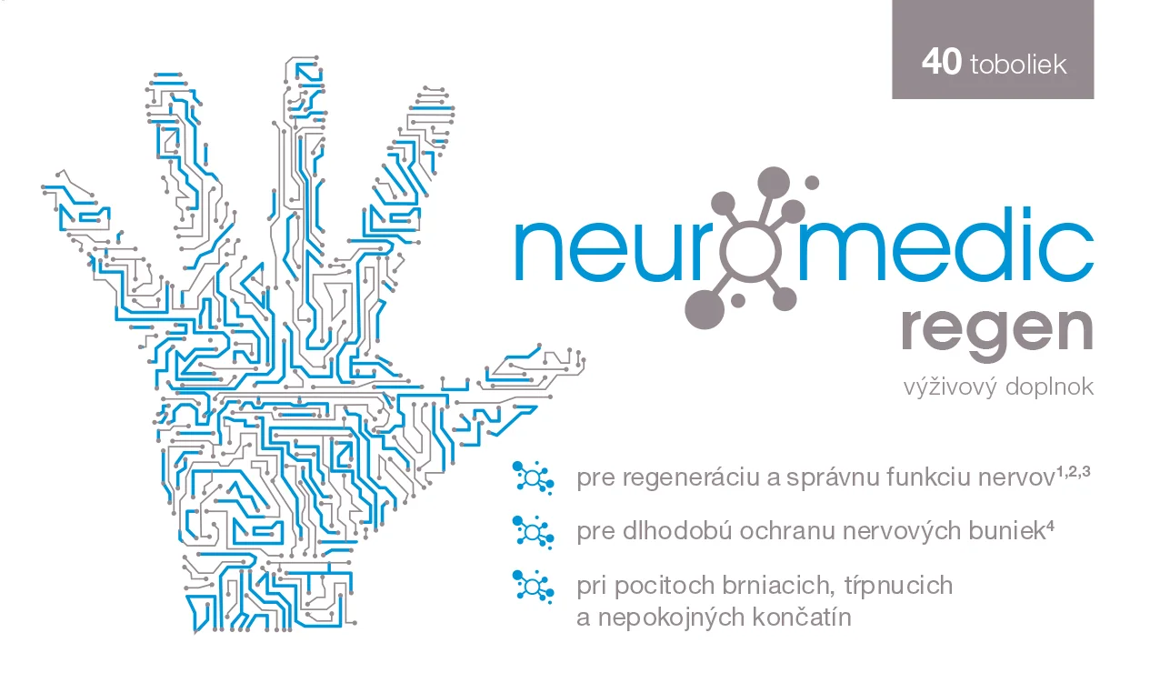 Neuromedic Regen 40 tbl 1×40 tbl, výživový doplnok