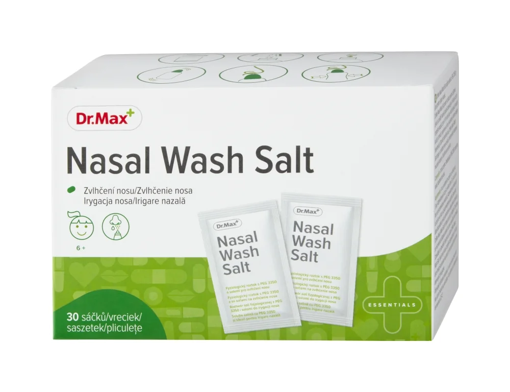 Dr. Max NASAL WASH SALT VRECKO 1×1 ks vrecko