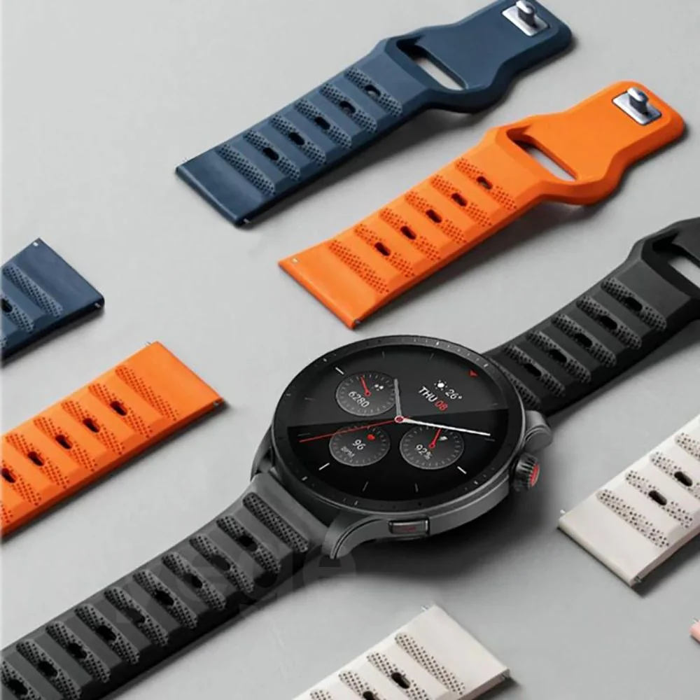 Tech-Protect Iconband Line remienok na Samsung Galaxy Watch 4 / 5 / 5 Pro / 6, orange