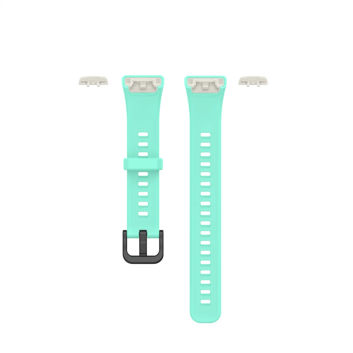 BStrap Silicone remienok na Honor Band 6 / Huawei Band 6 teal