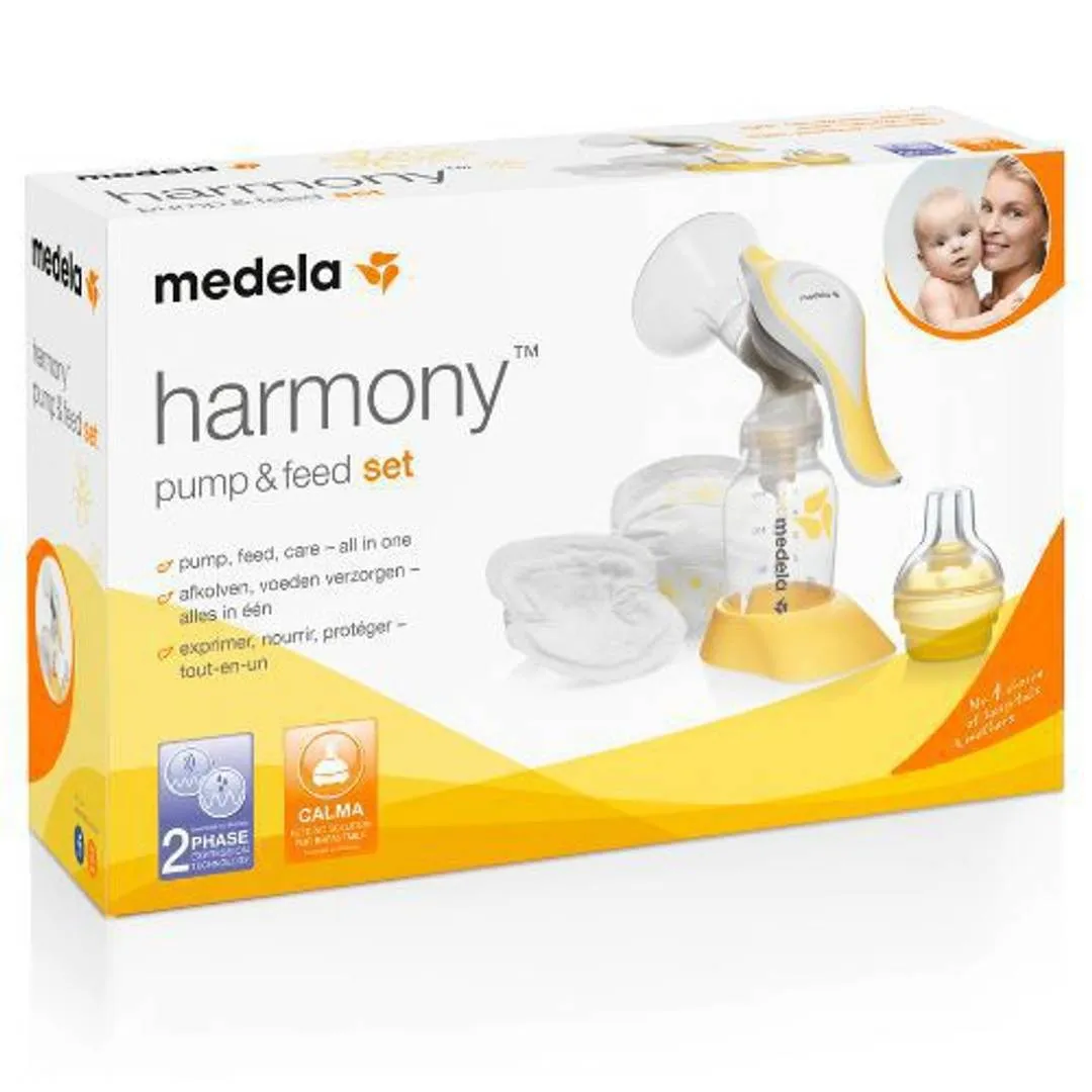 MEDELA HARMONY pump & feed set odsávačka mlieka manuálna 