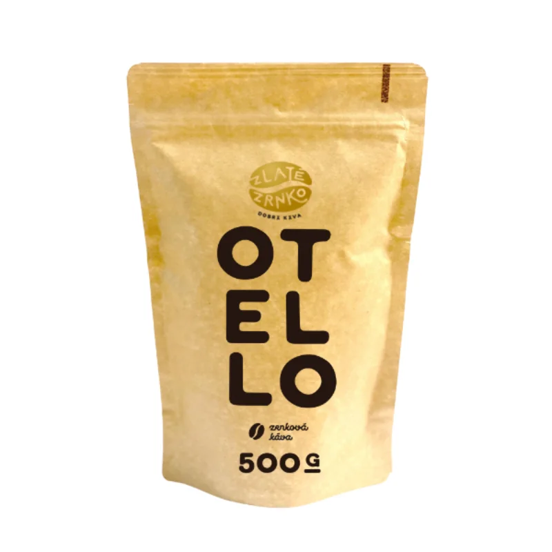 Káva Zlaté Zrnko – Otello 500g zrnková