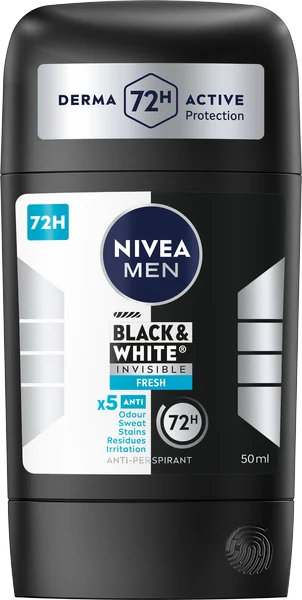 Nivea Men Tuhý AP B&W Invisible Fresh